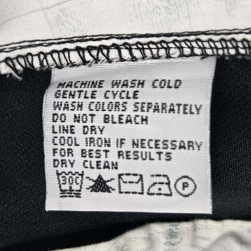 Tommy Bahama Relax Silk Blend Cargo Shorts Men's 38 Black 9